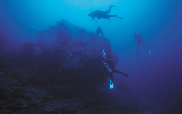 Kaş , Kalkan — Kaş , Batık , Sualtı , Dalış , Scuba