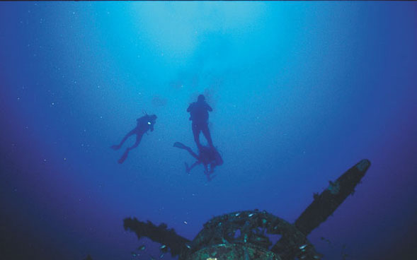 Kaş , Kalkan — Kaş , Batık , Sualtı , Dalış , Scuba